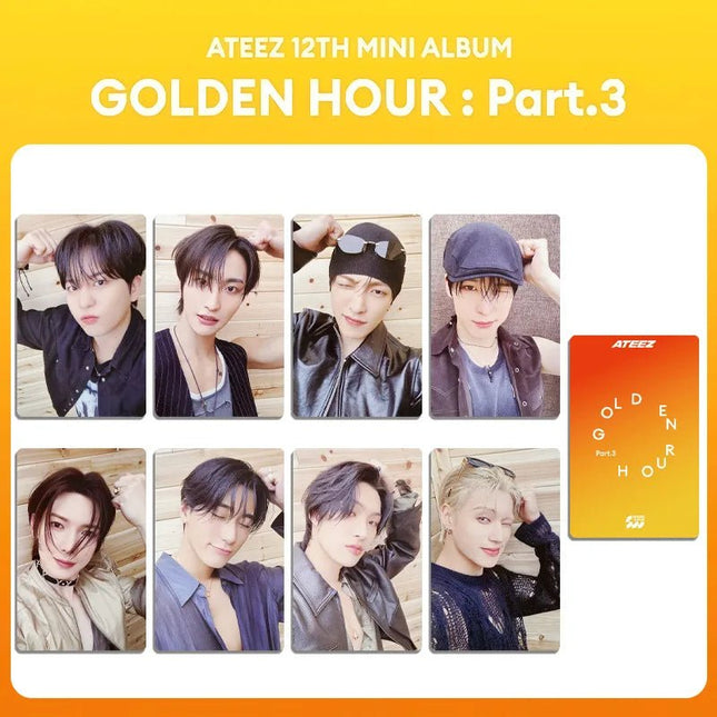 ATEEZ GOLDEN HOUR album photocards set