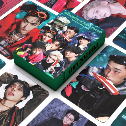 ATEEZ GOLDEN HOUR Part. 5 Photocards (55 cards)