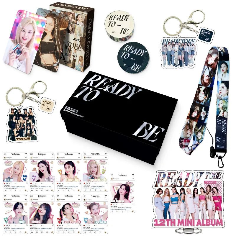 TWICE READY TO BE Gift Set Box – Kpop Exchange TWICE READY TO BE Gift Set Box – Kpop Exchange