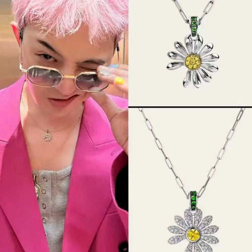 G-Dragon merch daisy necklace kpop jewelry