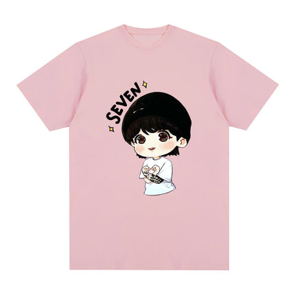 BTS JungKook Seven Aesthetic T-Shirt