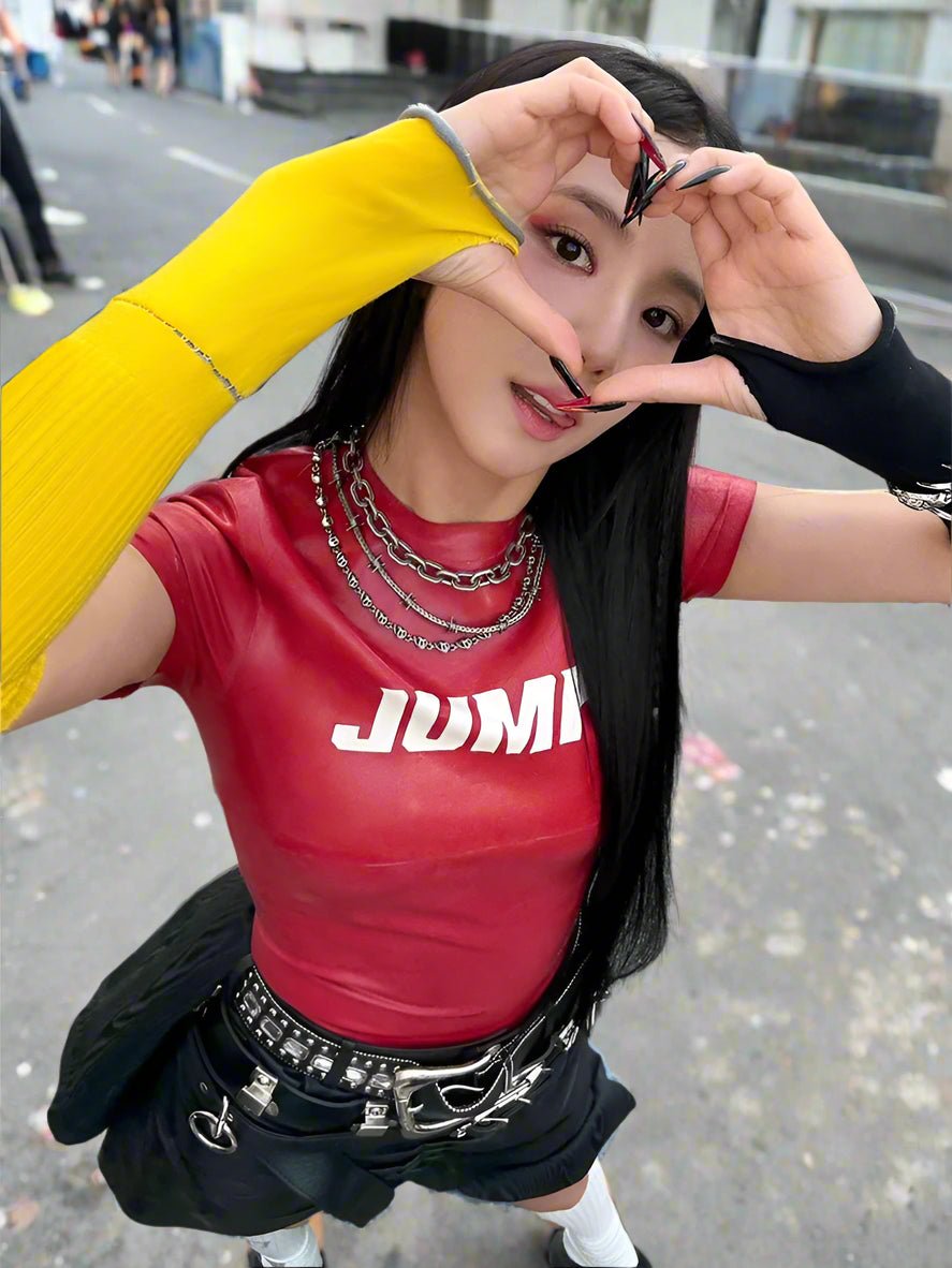 トップス BlackPink Blackpink JUMP Letter Member Shirt – Kpop Exchange