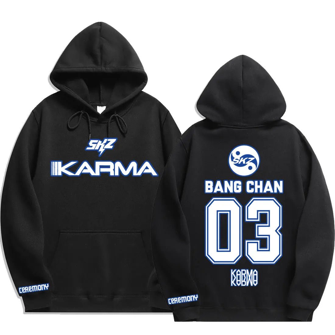 STRAYKIDS KARMA Oversized Hoodie Jacket – Kpop Exchange STRAYKIDS KARMA Oversized Hoodie Jacket – Kpop Exchange