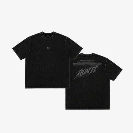 Stray Kids Run It World Tour 2026 Washed Shirt [FANMADE]