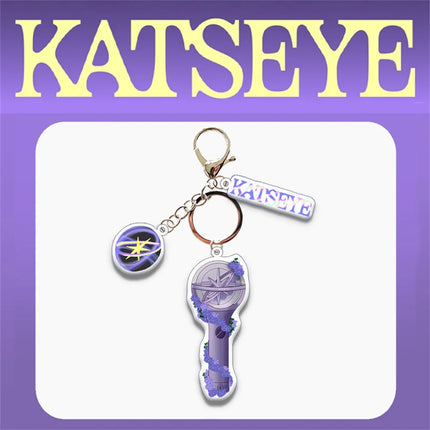 KATSEYE Lightstick Keychain 3pcs/Set