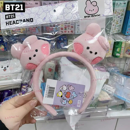 BTS Bt21 Plush Doll Hoop Headband