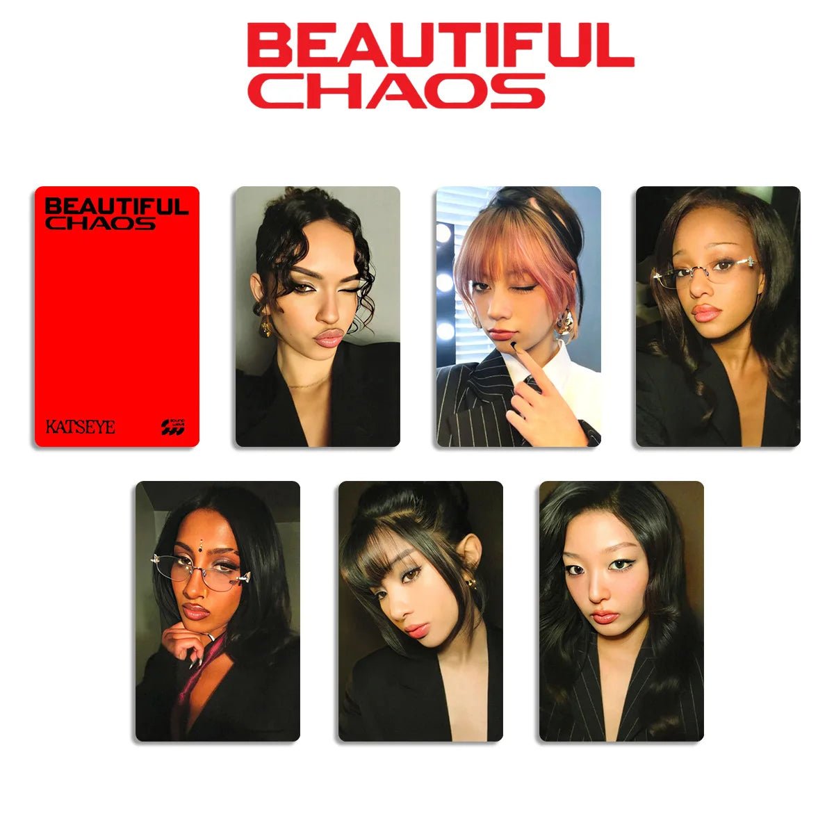 KATSEYE Beautiful Chaos Photo Cards – Kpop Exchange