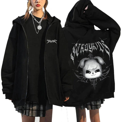 stray kids hoodie SKZOO EVIL design fanmade