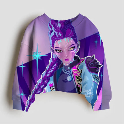 Kpop Demon Hunter HUNTRIX Hoodies for Kids