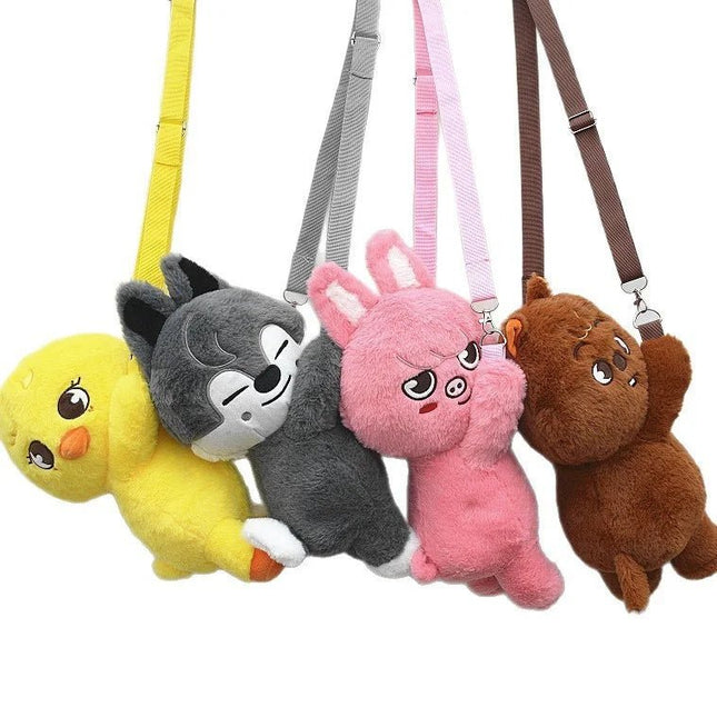 Stray Kids SKZOO DominATE:CelebrATE Plush Bag