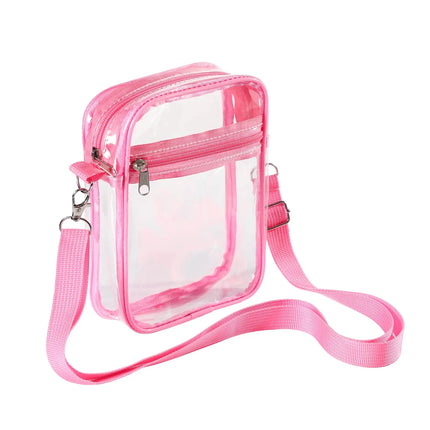 Kpop PVC Concert Transparent Clear Crossbody Bag