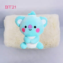 Load image into Gallery viewer, BTS BT21 Plush Doll Makeup Storage Bag