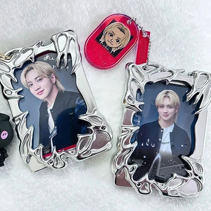 Kpop Idol Photocard Holder Frame Photo Display Stand