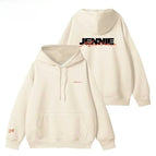 Fleece-lined pullover-apricot