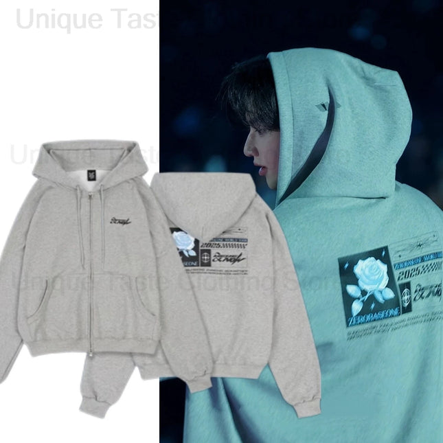 ZEROBASEONE ‌HERE NOW TOUR Zip Up Hoodie