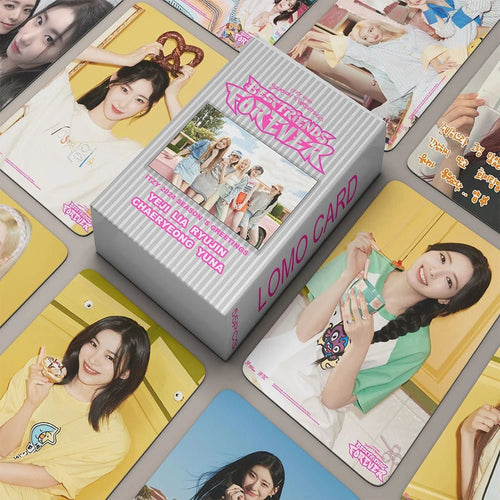 ITZY BEST FRIENDS FOREVER fanmade photocards set 55 cards