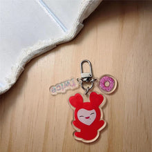 Load image into Gallery viewer, Twice Lovely Plush Pendant Keychain