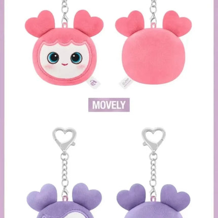 TWICE LOVELY Mini Plush Doll Keyring