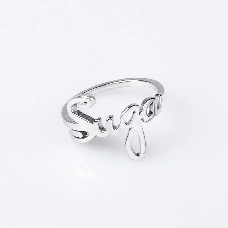 BTS 防弾少年団 ×Official 74191 Silver Ring BTS ×Official 74191 BTS 防弾少年団 ×Official 74191 Silver Ring BTS ×Official 74191
