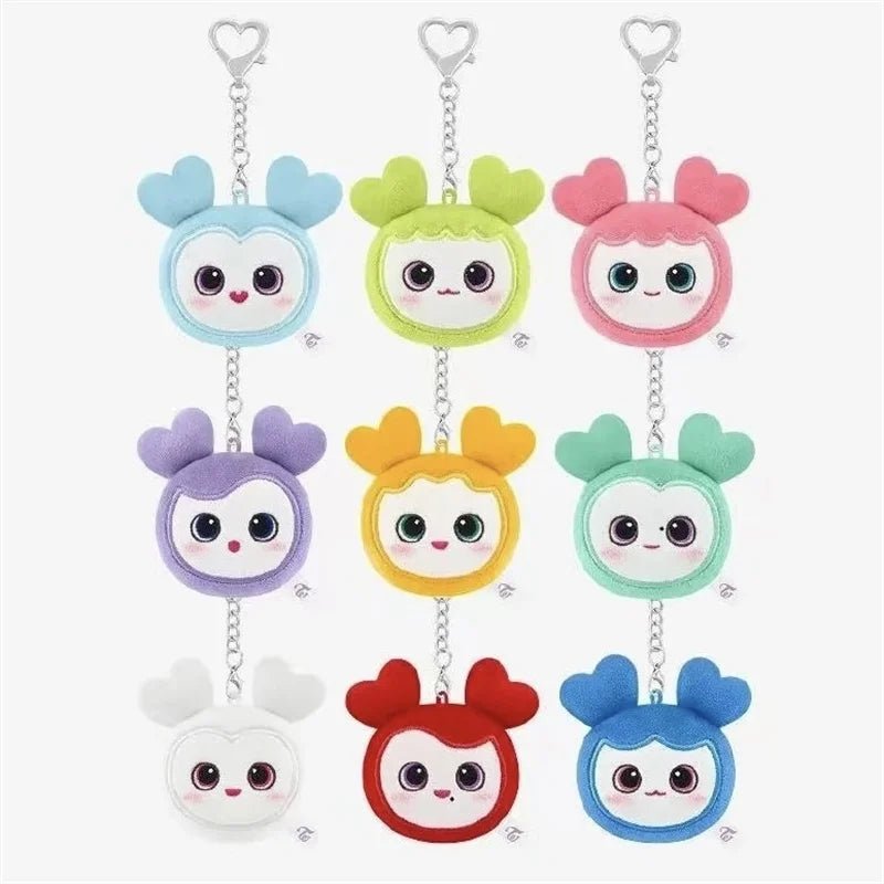 TWICE LOVELY Mini Plush Doll Keyring – Kpop Exchange TWICE LOVELY Mini Plush Doll Keyring – Kpop Exchange
