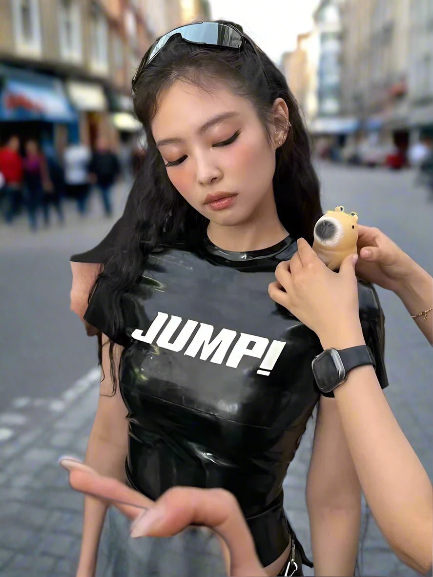 Blackpink JUMP Letter Member Shirt – Kpop Exchange Blackpink JUMP Letter Member Shirt – Kpop Exchange