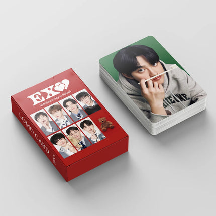 EXO New Album Valentine's Day at School Photo Cards