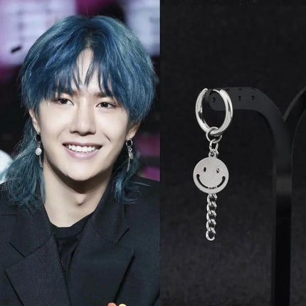 BTS Suga Paper Chain Dangle Earrings Kpop Exchange