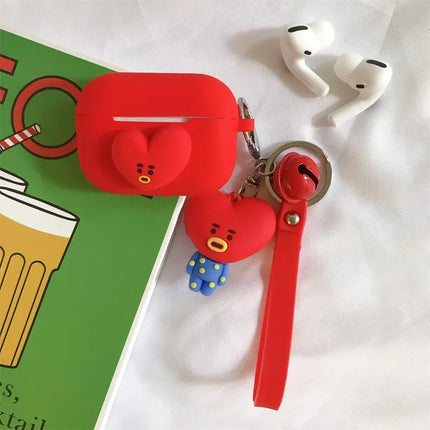BT21 Airpod Case with Keyring