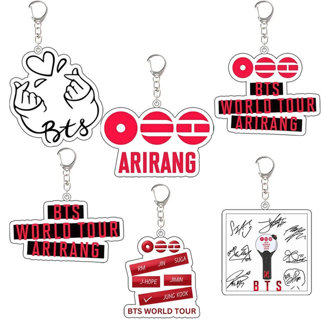 BTS ARIRANG WORLD TOUR Acrylic Keychain