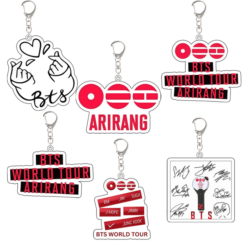 BTS ARIRANG WORLD TOUR Acrylic Keychain