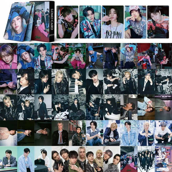 Stray Kids JJAM Album Photo Cards (55 Cards) – Kpop Exchange