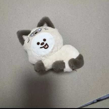 bt21 keychain cat day plush collectible