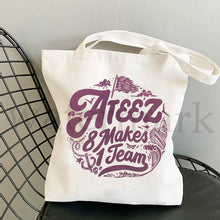 Load image into Gallery viewer, ATEEZ 8-Makes-1 Team Tote Bag