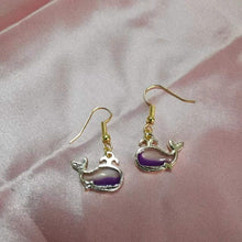 Load image into Gallery viewer, BTS Borahae Purple Whale Jewelry