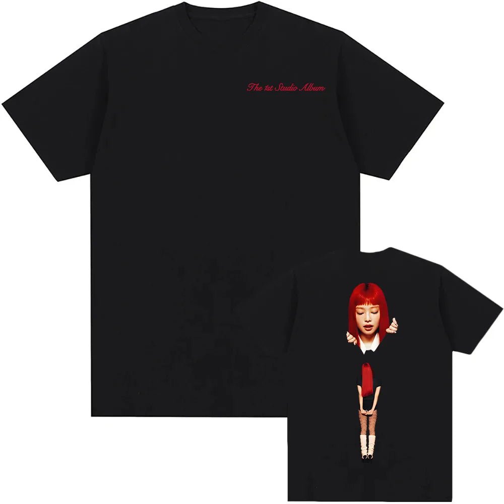 Jennie Ruby The 1st Studio Album Merch T-shirt – Kpop Exchange Jennie Ruby The 1st Studio Album Merch T-shirt – Kpop Exchange