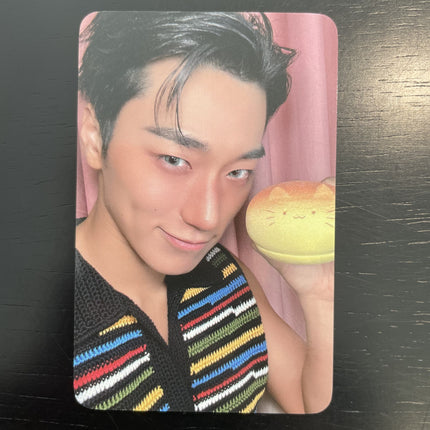 Ateez Golden Hour Part 5 Keychain Version Withmuu POB Photocard SAN