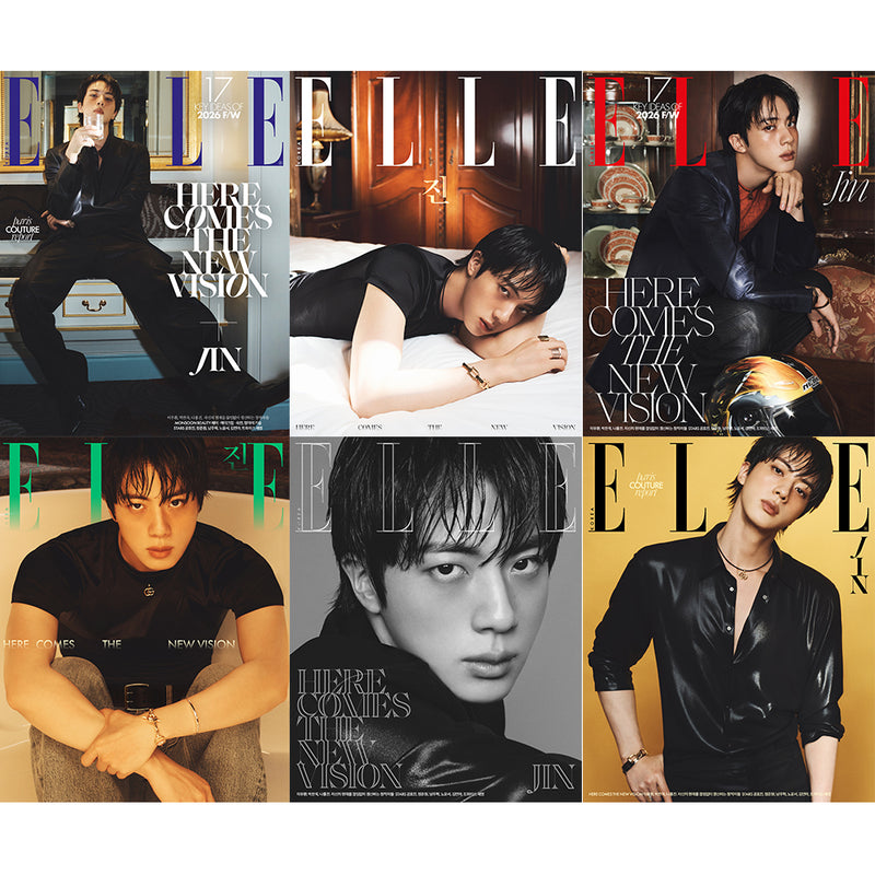 [PRE-ORDER] BTS JIN Magazine ELLE Korea August Edition