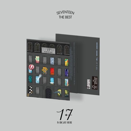 SEVENTEEN - BEST ALBUM '17 IS RIGHT HERE' [Weverse Album Ver] + POB