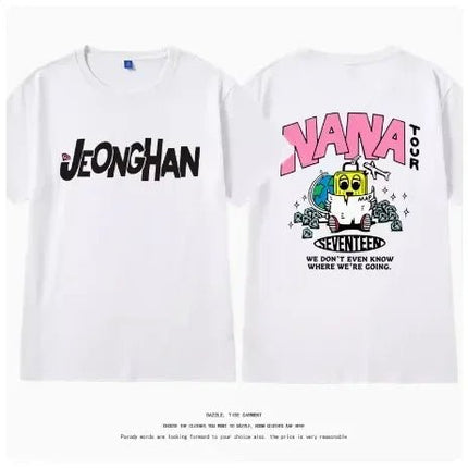 SEVENTEEN Nana Tour Print Shirt JEONGHAN