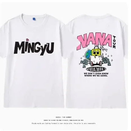 SEVENTEEN Nana Tour Print Shirt MINGYU