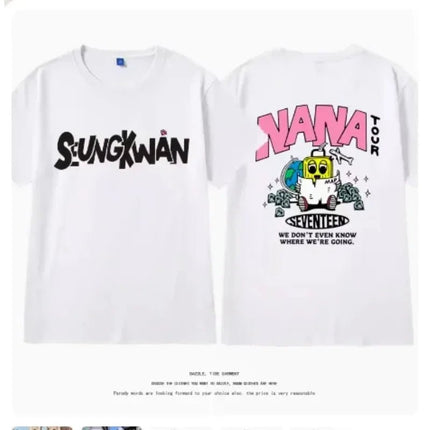 Nana Tour K-pop fanmade tee SEUNGKWAN