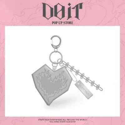 Stray Kids DO IT Pop-Up Keyring – Official DO IT Heart Keychain Stray Kids DO IT Pop-Up Keyring – Official DO IT Heart Keychain