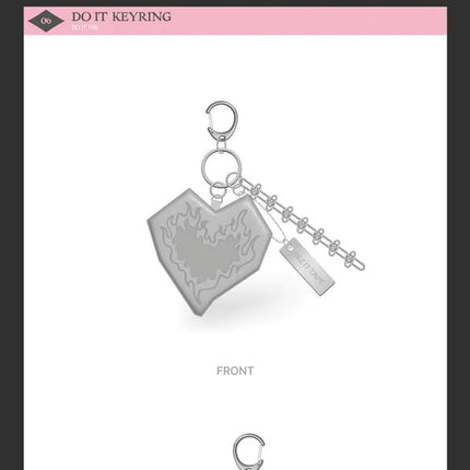 Stray Kids DO IT Pop-Up Keyring – Official DO IT Heart Keychain Stray Kids DO IT Pop-Up Keyring – Official DO IT Heart Keychain
