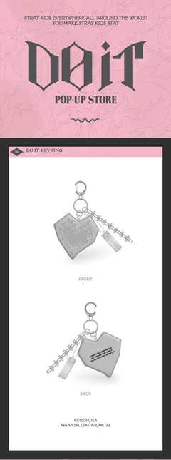 stray kids do it pop up keyring
