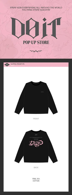 stray kids do it pop up long sleeve
