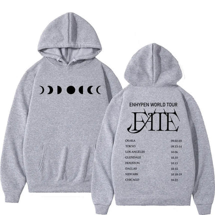 ENHYPEN Band FATE World Tour Print Hoodie