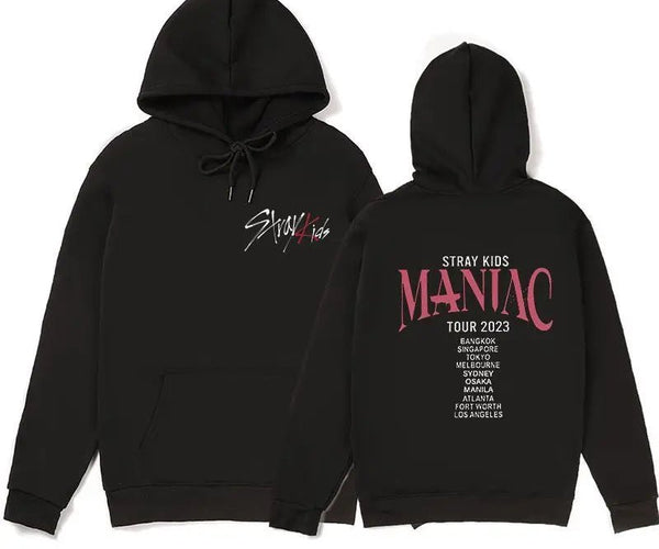Stray Kids MANIAC CROPPED HOODIE ブラック M Stray Kids Stray Kids MANIAC CROPPED HOODIE ブラック M Stray Kids