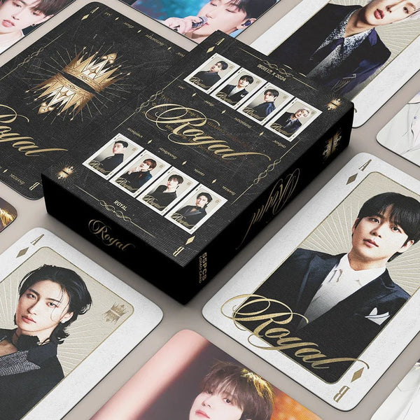 ATEEZ and Be:First Royal Photo Cards (55 cards) – Kpop Exchange