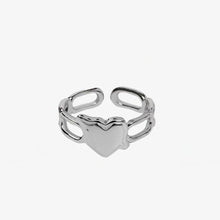Load image into Gallery viewer, TXT ACT:LOVESICK Heart Shape Sliver Ring