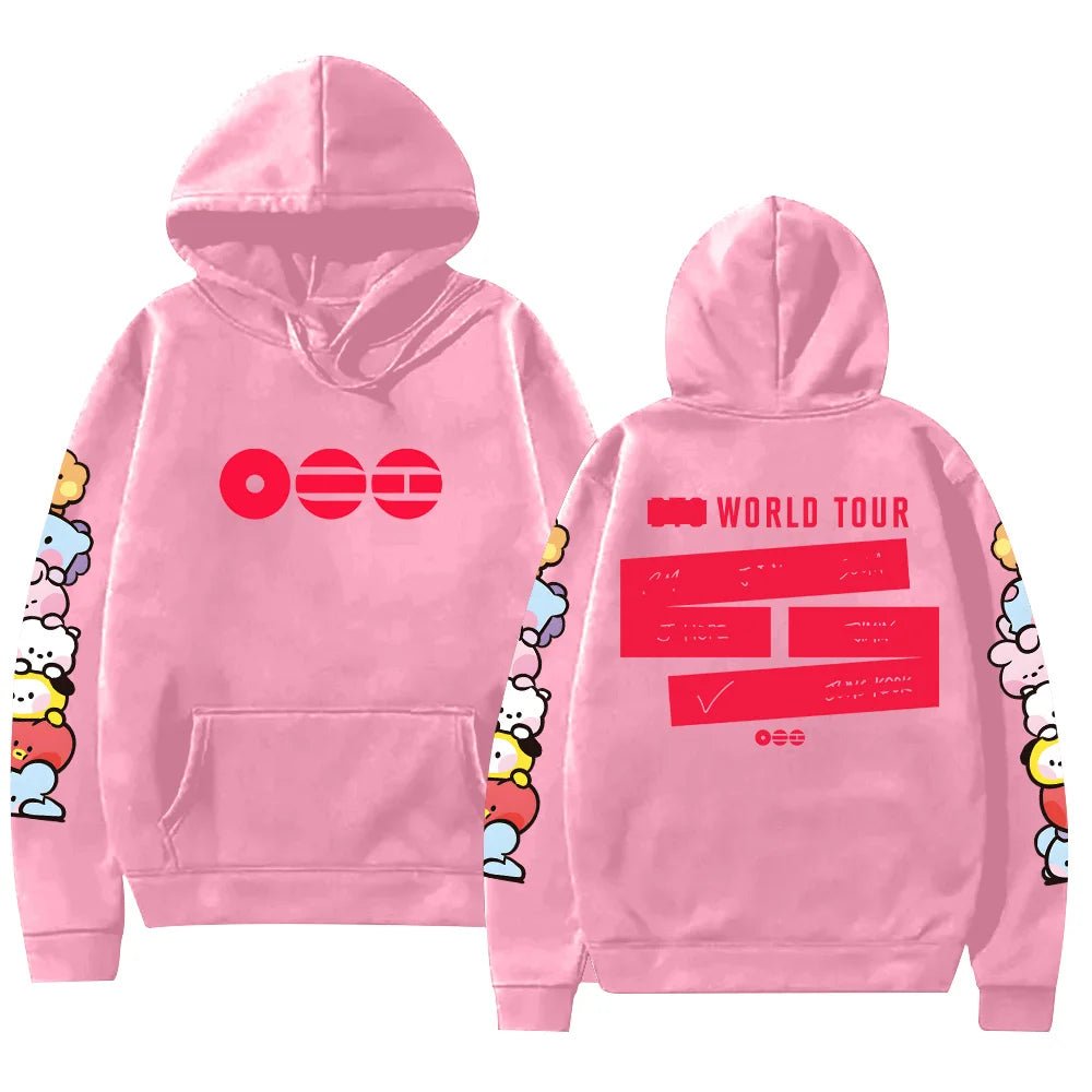 BTS Arirang Album Tour Graphic Print Hoodie – Kpop Exchange